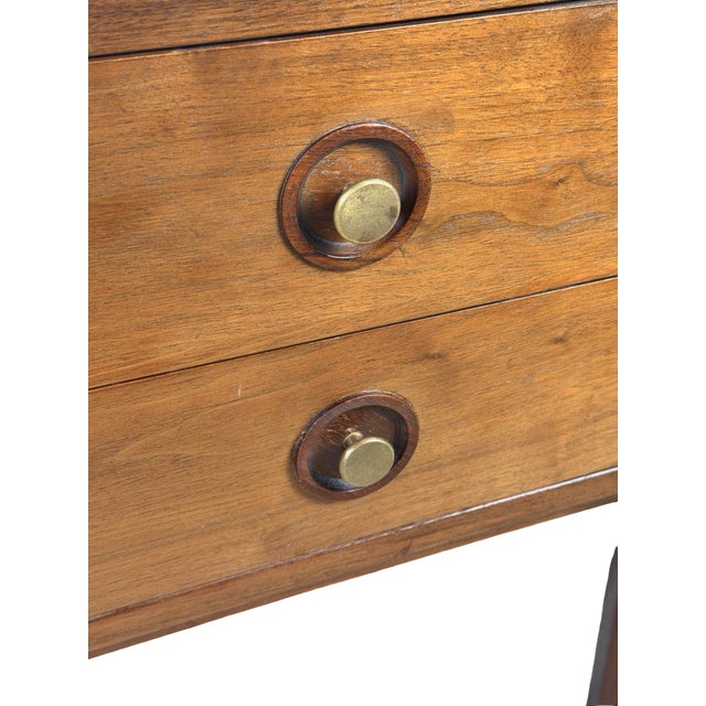 American of Martinsville Mid-Century Modern Two-Drawer Nightstands, Pair For Sale - Image 15 of 18