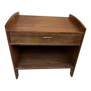 Mid 20th Century Mid Century Walnut Side Table