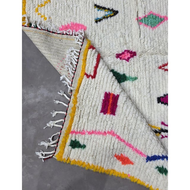 Handwoven Atlas Wool Rug - 9.8 X 6.4 Ft For Sale - Image 4 of 8