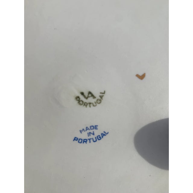Reticulated Porcelain Basket With Gilt Detail and Lion Paw Feet For Sale - Image 10 of 10