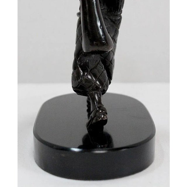 Bronze Golf Caddy Sculpture, Late 19th Century For Sale - Image 11 of 18