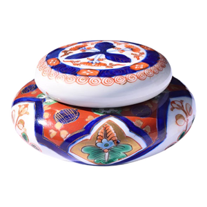 Mid 20th Century Japanese Imari Porcelain Lidded Box