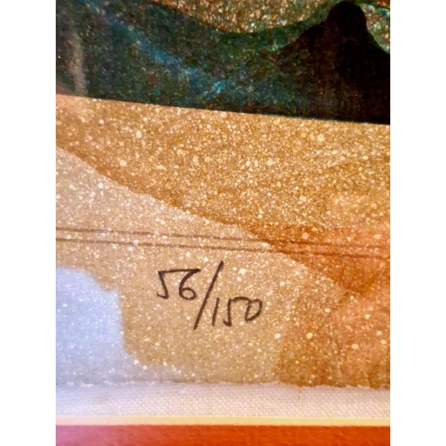 Teal From the "Four Seasons Suite", by Alvar For Sale - Image 8 of 10