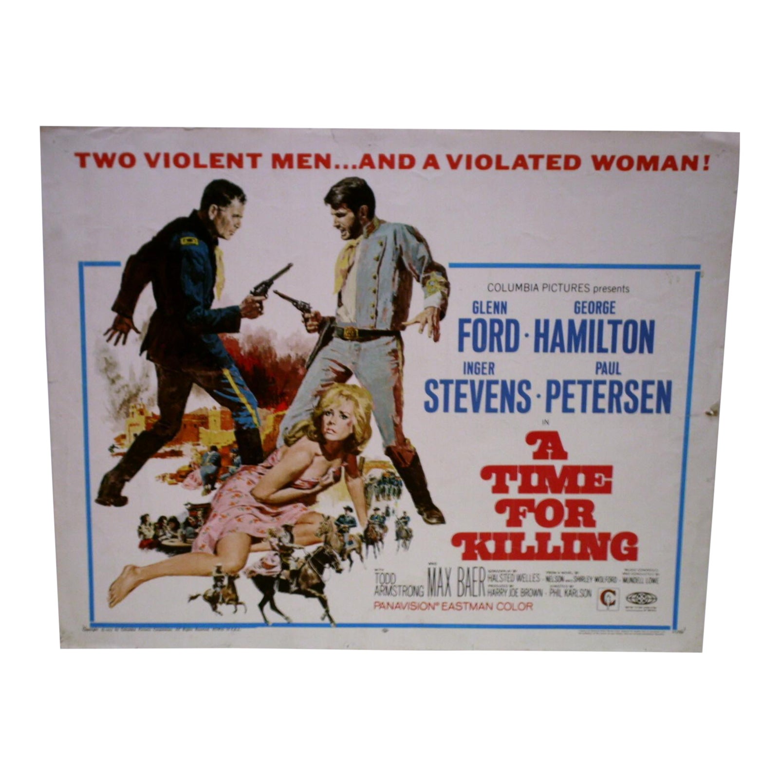 Vintage Movie Poster A Time For Killing