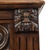 Vintage Carved Oak Cabinet Chest of Drawers with Mythical Figures For Sale - Image 13 of 18