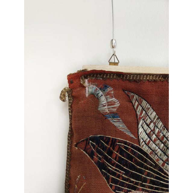 Late 19th Century Chinese Tapestry Embroidered in Silk, 1890-1910 For Sale - Image 5 of 18