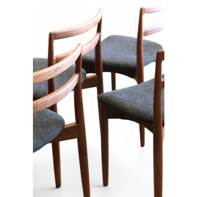 Chairs in Teak by Harry Østergaard for Randers Møbelfabrik, 1960s, Set of 4 For Sale - Image 11 of 18