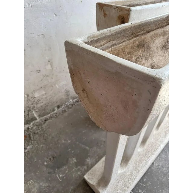 Mid-Century Modern Concrete Planter, 1960s For Sale - Image 15 of 16
