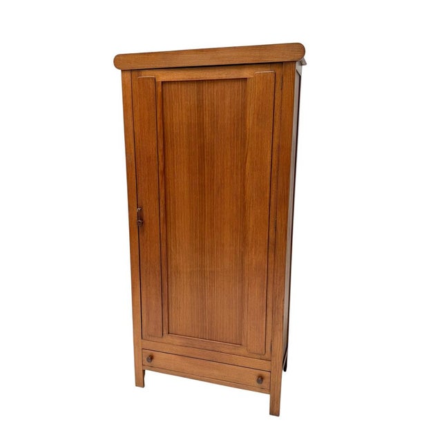 Art Deco Modernist One-Door Armoire by Cornelis Van Der Sluys, 1920s For Sale - Image 3 of 14