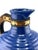 Ceramic 1960s Mid Century Bauer Blue Ringware Pottery Carafe Pitcher For Sale - Image 7 of 7