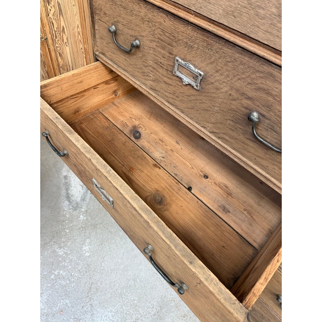 Large Vintage Cabinet with Drawers, 1940s For Sale - Image 13 of 18