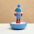 Subbuteo Ornament Sculpture in Double-Mold Ceramic from Artigianato Italiano, in Flawless conditions. Designed from 2000 I...