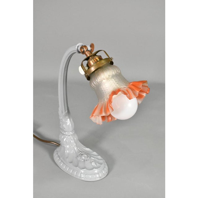 French Art Nouveau Desk Lamp, 1890s For Sale - Image 4 of 17