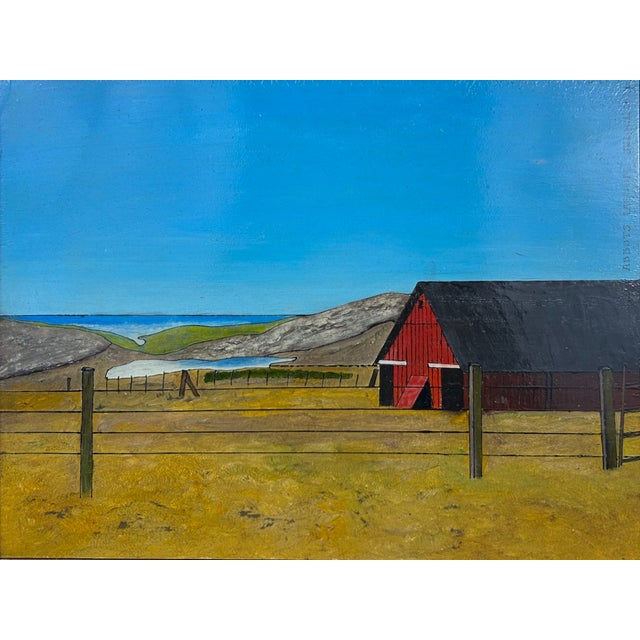 Contemporary Abbots Lagoon, Original Oil Painting, John Klock, 2021 For Sale - Image 3 of 8