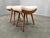 Mid-Century Maple Wood Stools, Former Czechoslovakia, 1960s, Set of 2 For Sale - Image 4 of 16