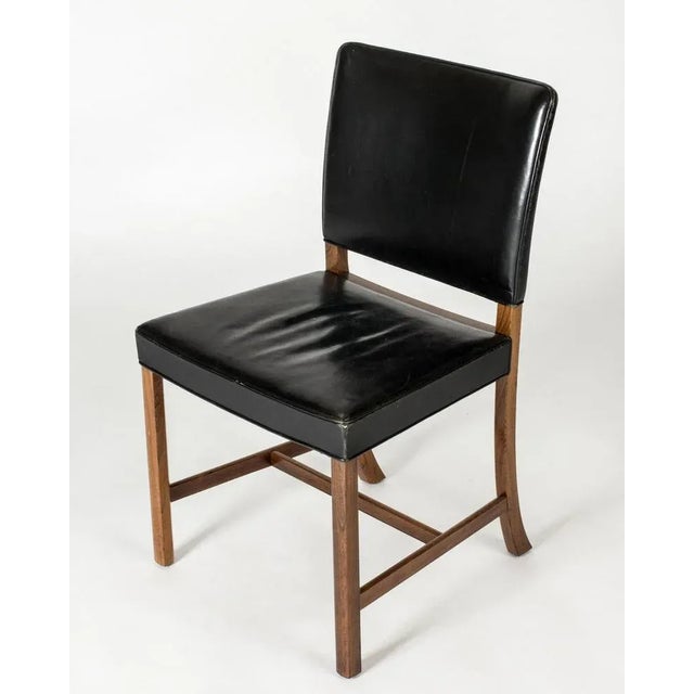 Wood Dining Chairs by Ole Wanscher, 1950s, Set of 8 For Sale - Image 7 of 9