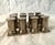 1990s Godinger Silver Plate Architectural Columns Salt & Pepper Shakers-6 Sets For Sale - Image 5 of 5