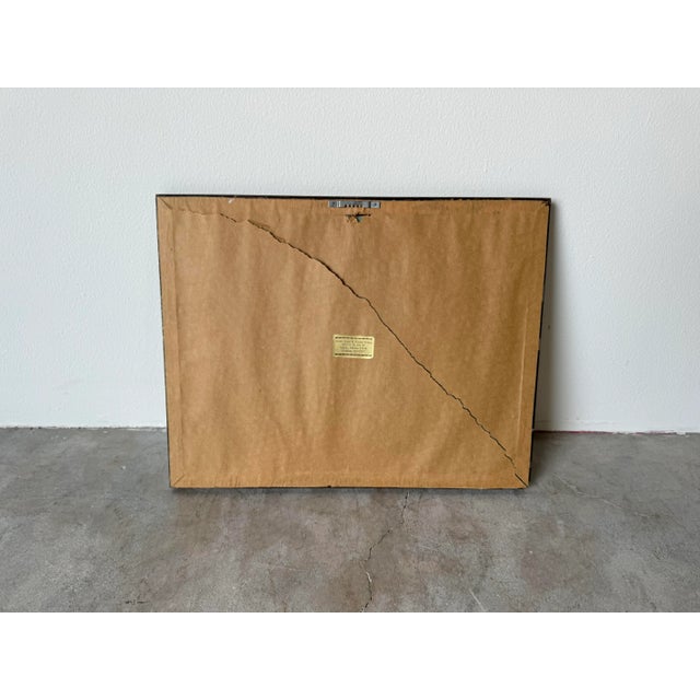 Vintage G. Robers Countryside Lake Landscape Watercolor Painting, Framed For Sale - Image 11 of 11