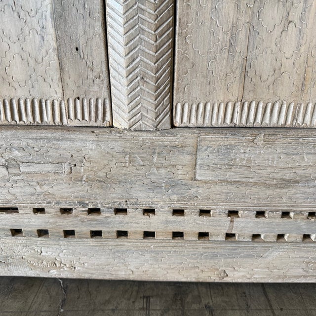 Vintage Reclaimed Fir 6 Door Cabinet C. 1920 For Sale - Image 13 of 14