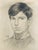 Why This Work Matters This portrait reconnects Harold Geller with the skilled figurative practice that preceded his...