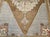 Vintage Turkish Oushak Rug, Hand-Knotted, Geometric Design, Pale Blue, 7' x 10' For Sale - Image 12 of 16