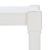 Spritely Home Rafiki Rectangle Accent Table in Distressed White For Sale - Image 4 of 8