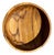 Bowl in Teak, 1980s For Sale