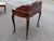 Vintage Mahogany Secretary/Writing Desk With Stool For Sale - Image 9 of 14