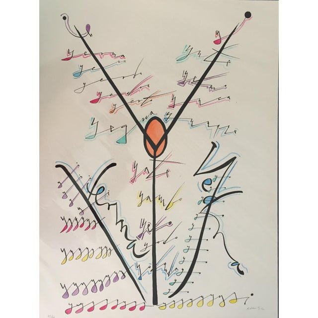 Hand Signed and numbered. Edition of 99 pieces. Hand colored. Very good condition. This piece is attributed to the...