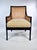 English Hickory Chair Double-Caned Faux Bamboo Beaufort Armchair For Sale - Image 3 of 14