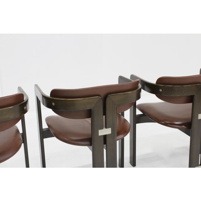 Pamplona Dining Chairs by Augusto Savini for Pozzi, 1965, Set of 5 For Sale - Image 3 of 11