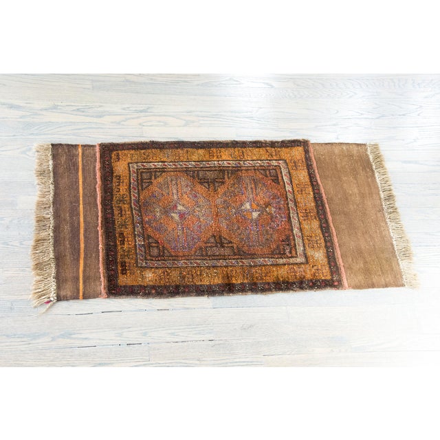 Vintage Persian Baluch Rug For Sale - Image 14 of 14