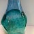 Kosta Boda Sweden Green and Blue Glass Bottle Vase For Sale - Image 6 of 7