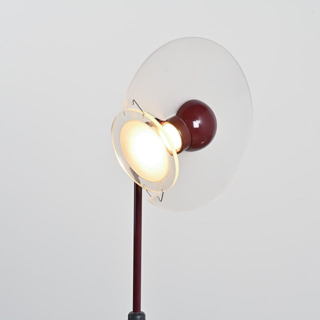 Metal 1195 Club Floor Lamps by Giuseppe Ramella for Arteluce, 1980s, Set of 2 For Sale - Image 7 of 18