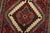 Textile Hamedan Runner 2’9” X 9’4” Red Wool Vintage Tribal Hand-Knotted Oriental Rug For Sale - Image 7 of 14