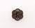 Victorian Victorian Gold, Silver, and Garnet Cluster Ring For Sale - Image 3 of 6
