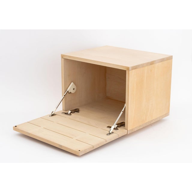 Zach Hadlock for Platform Maple Bedside Table For Sale - Image 4 of 8