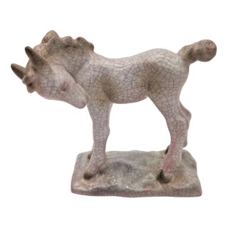 Ceramic Foal by Lilli Hummel-King for Karlsruhe Majolika, 1934 For Sale