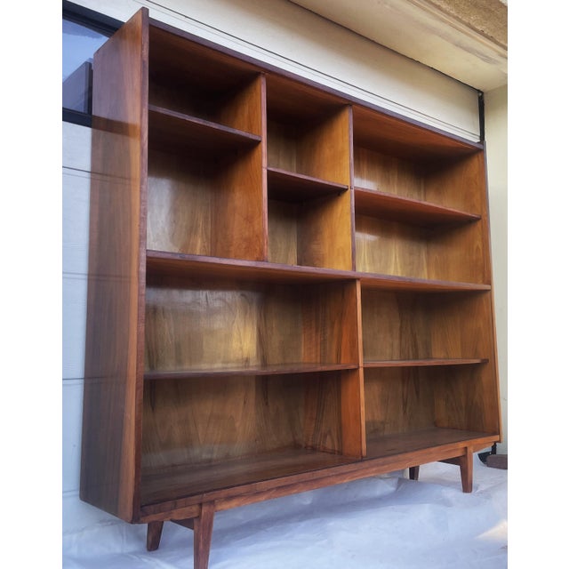 1960s Modernist Open Library Shelf, 1950s-1960s For Sale - Image 5 of 18