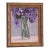 Floral Still Life Lilac Impressionist Botanical Gray Lavender Green Oil Painting by Cleo Plowden For Sale