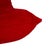 Modern Togo Fabric Three-Seater Sofa Couch in Red by Michel Ducaroy for Ligne Roset For Sale - Image 3 of 13