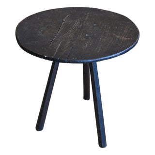19th C English Cricket Table For Sale