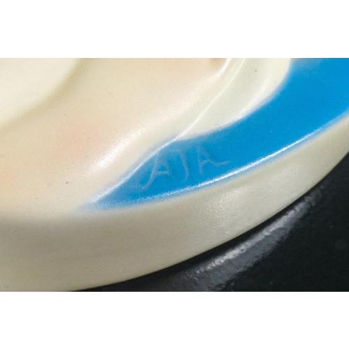 Ceramic Madonna and Child Sculpture from Lenci, 1930s For Sale - Image 12 of 18