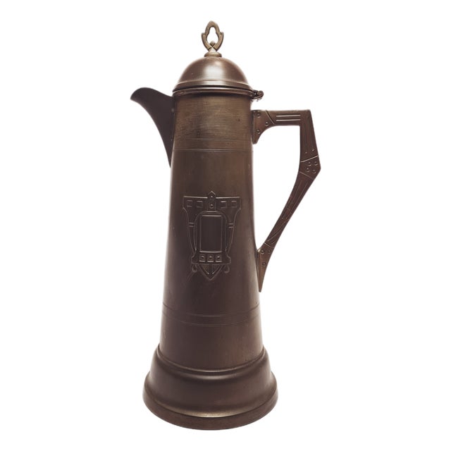 Art Nouveau Wine Pitcher, Sweden, 1900s For Sale