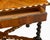 19th-Century Dutch Baroque Revival Marquetry Table W/ Ebonized Barley-Twist Legs For Sale - Image 10 of 12