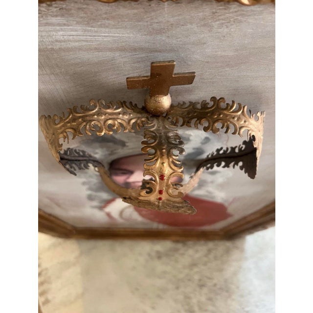 Louis St. Lewis "George" Large Original Mixed Media 3d Crown Assemblage Signed For Sale - Image 9 of 11