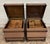 Lexington Home Furnishings Steamer Trunks Boxes Nightstands Side Tables - Pair For Sale - Image 4 of 12