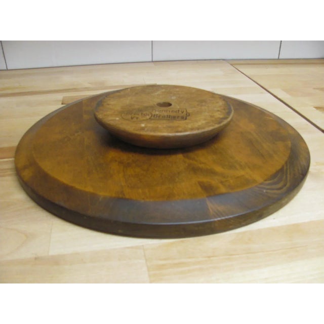 Vintage Digsmed 2-Level Teak Lazy Susan For Sale - Image 12 of 13