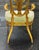 Gold Vintage Gilt Metal Dining Chairs - Set of Six For Sale - Image 8 of 11