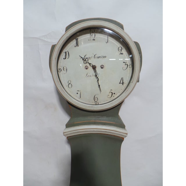 1900 - 1909 Swedish Rococo Style Mora Clock Rare Model For Sale - Image 5 of 10